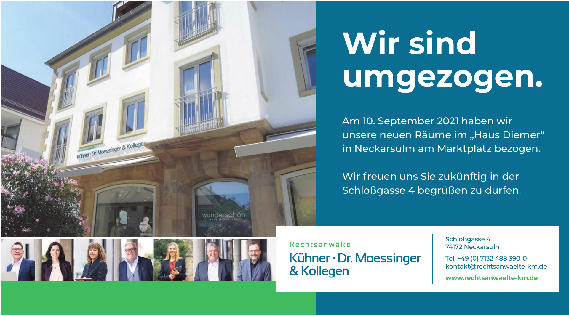 Rechtsanwälte Kühner · Dr. Moessinger & Kollegen Rechtsanwälte Kühner · Dr. Moessinger & Kollegen