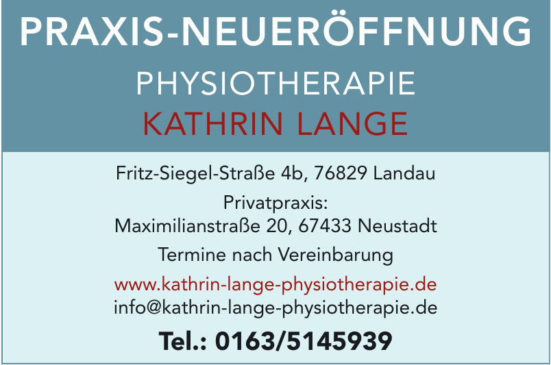 Physiotherapie Kathrin Lange