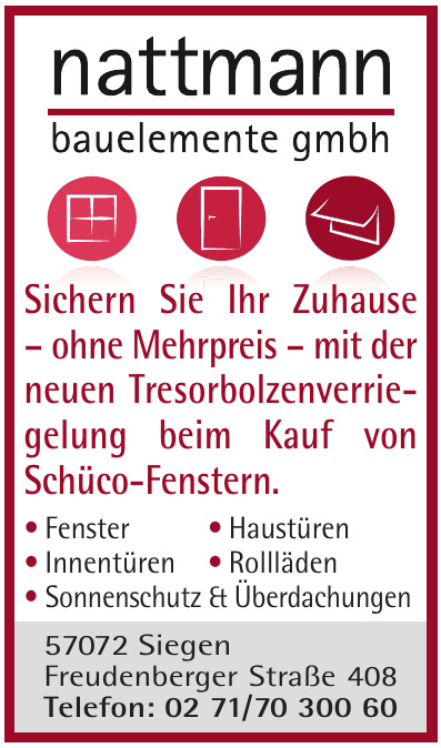nattmann bauelemente gmbh nattmann bauelemente gmbh