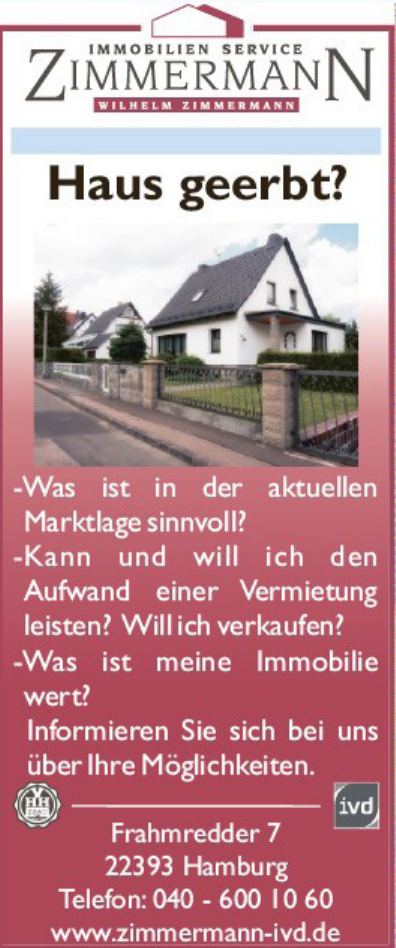 Immobilien Service Zimmermann Immobilien Service Zimmermann