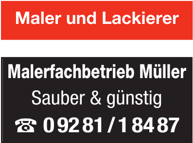Malerfachbetrieb Müller Malerfachbetrieb Müller