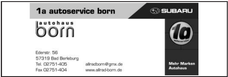 Kfz-Service Born Kfz-Service Born