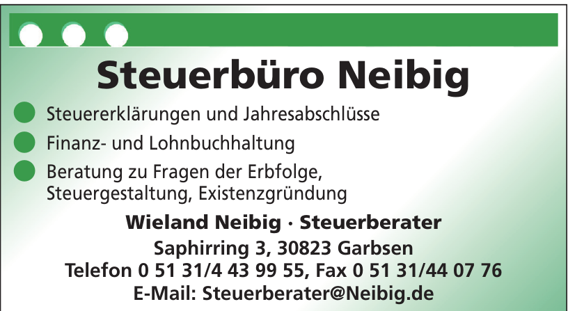 Steuerbüro Neibig Steuerbüro Neibig