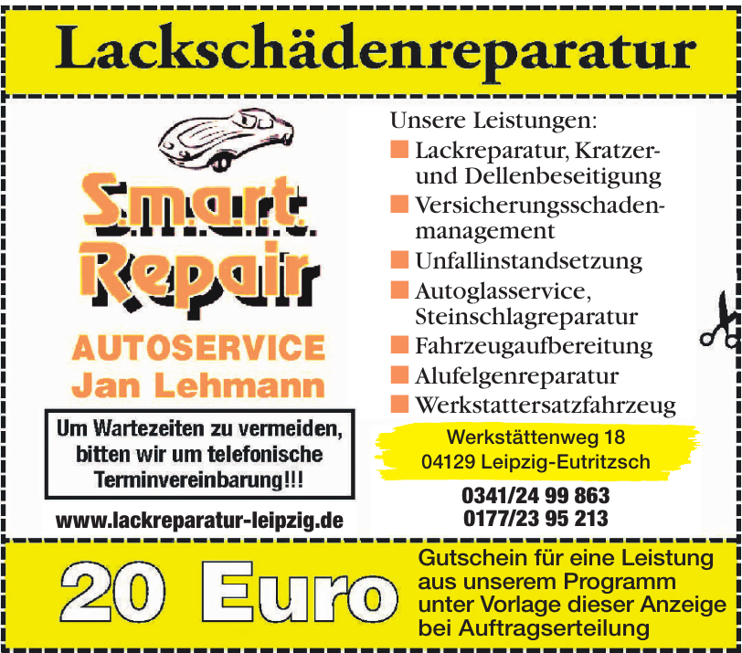 Smart Repair Jan Lehmann Smart Repair Jan Lehmann