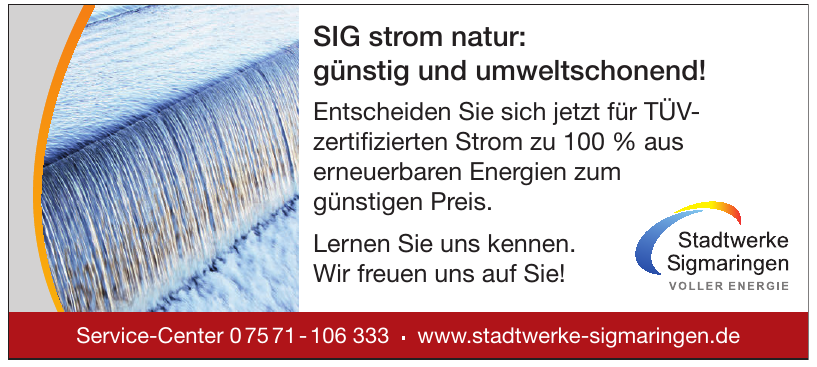 Stadtwerke Sigmaringen Stadtwerke Sigmaringen