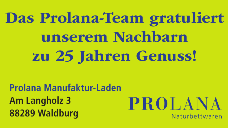 Prolana Manufaktur-Laden Prolana Manufaktur-Laden