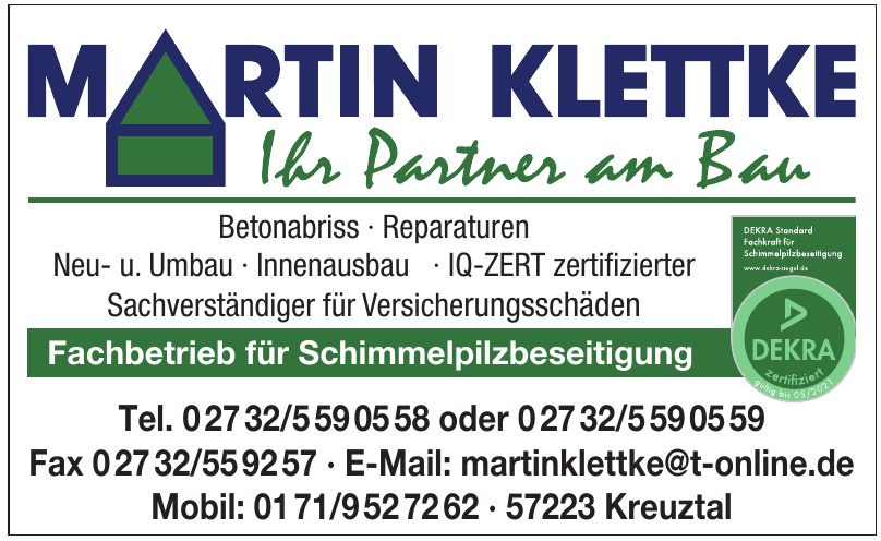 Martin Klettke Martin Klettke
