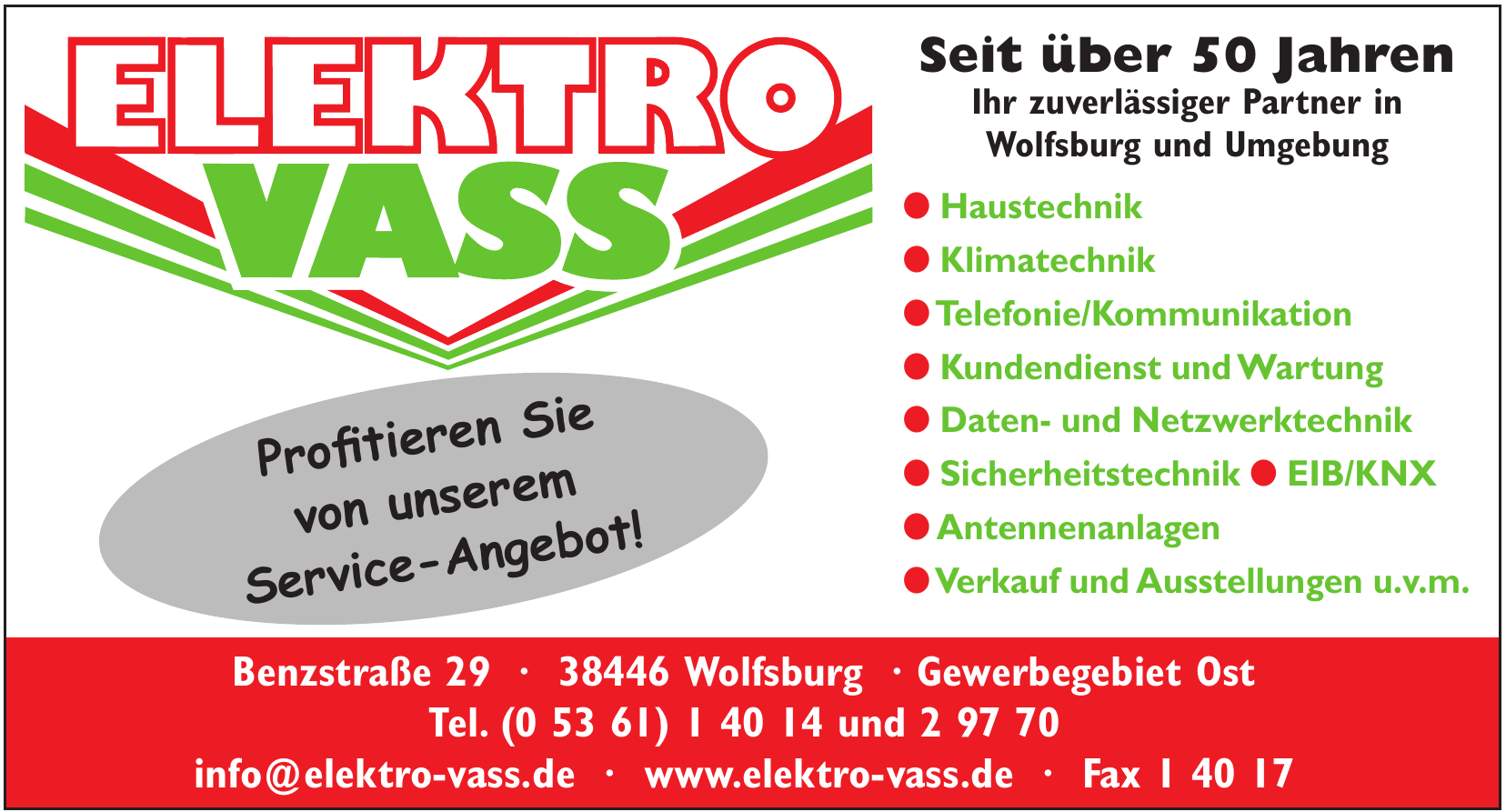 Elektro Vass GmbH & Co. KG Elektro Vass GmbH & Co. KG