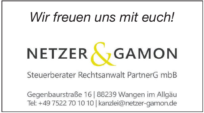 Netzer & Gamon Steuerberater Rechtsanwalt PartnerG mbH Netzer & Gamon Steuerberater Rechtsanwalt PartnerG mbH