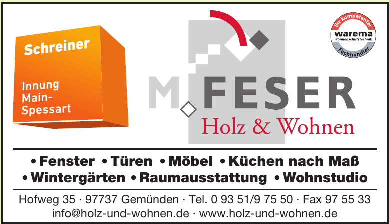 M. Feser Holz & Wohnen M. Feser Holz & Wohnen