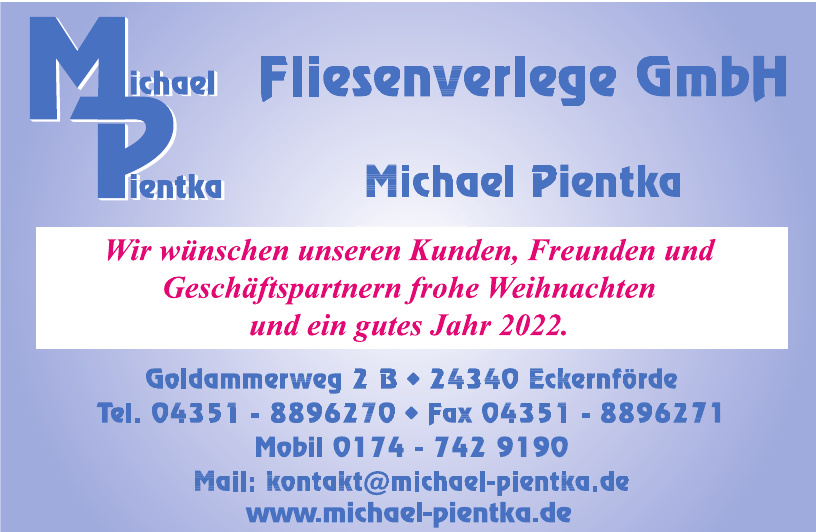 Michael Pientka Fliesenverlege GmbH