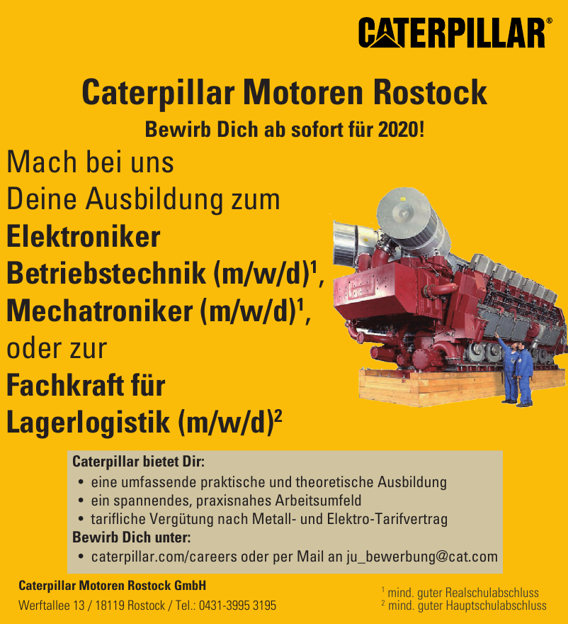 Caterpillar Motoren Rostock GmbH Caterpillar Motoren Rostock GmbH