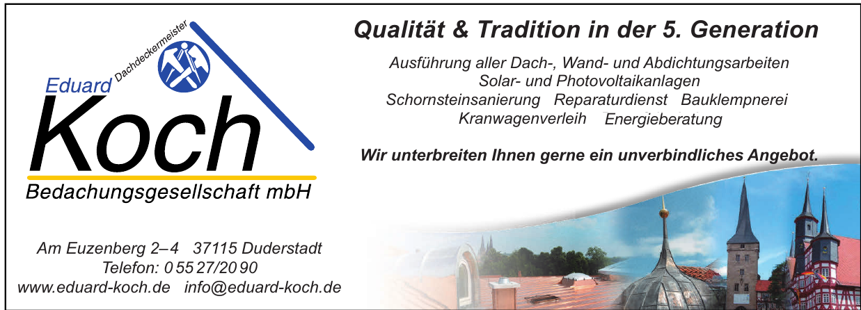 Eduard Koch Bedachungsgesellschaft mbH Eduard Koch Bedachungsgesellschaft mbH