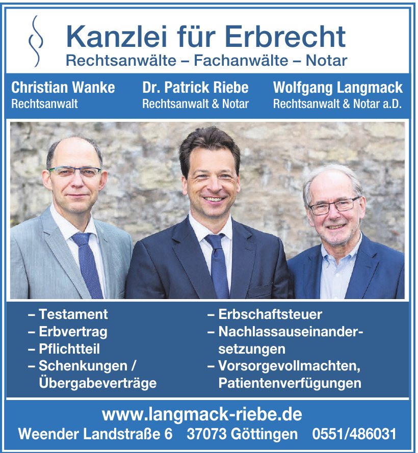 Kanzlei für Erbrecht Kanzlei für Erbrecht