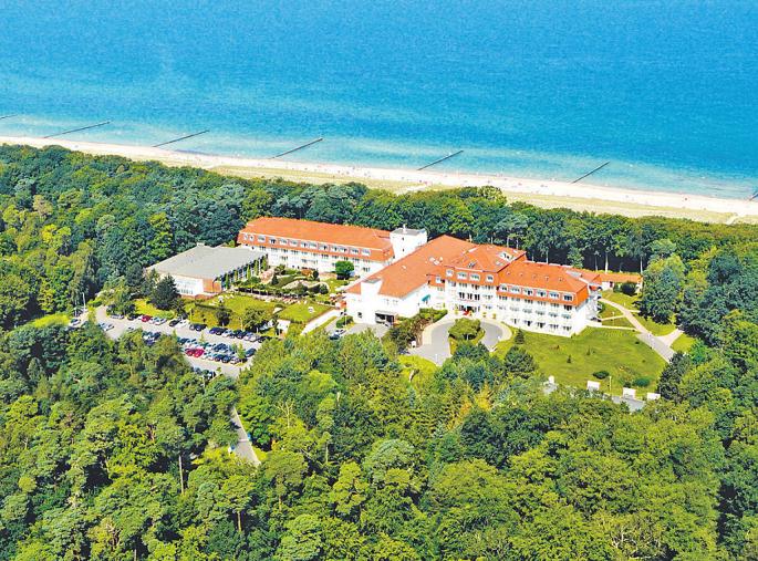 Natur pur: Das 4-Sterne-Superior Hotel IFA Graal-Müritz liegt mitten in einem Küstenschutzwald