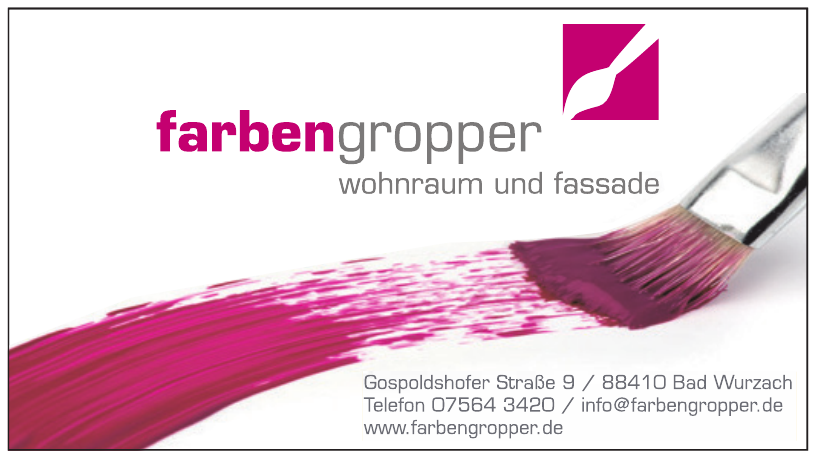 Farben Gropper GmbH Farben Gropper GmbH