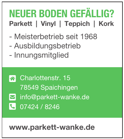 Parkett-Wanke Parkett-Wanke