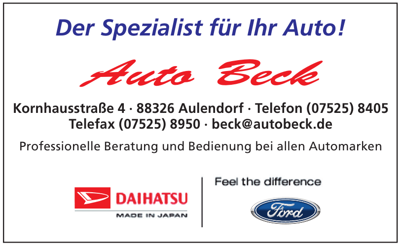 Auto Beck Auto Beck