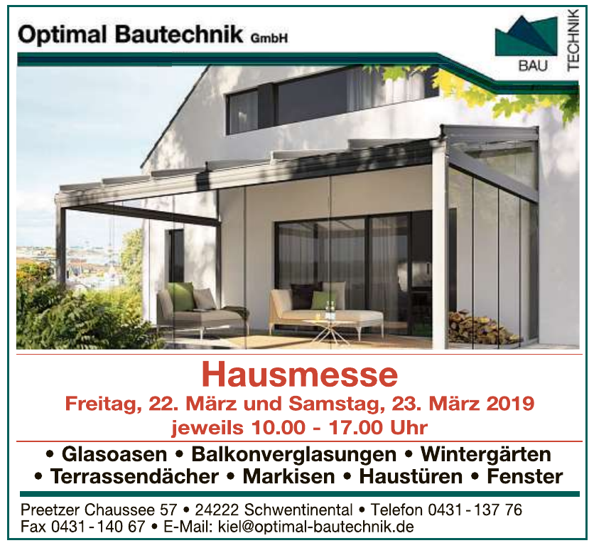 Optimal Bautechnik GmbH Optimal Bautechnik GmbH