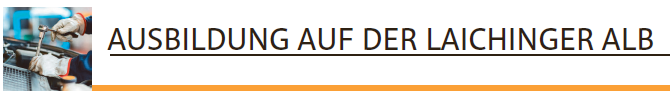 Ausbildung auf der Laichinger Alb