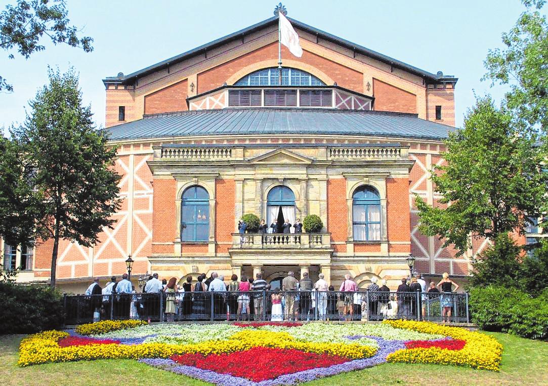 Das Tannhäuser Festspielhaus in Bayreuth. Bild: BF Medien GmbH Das Tannhäuser Festspielhaus in Bayreuth. Bild: BF Medien GmbH