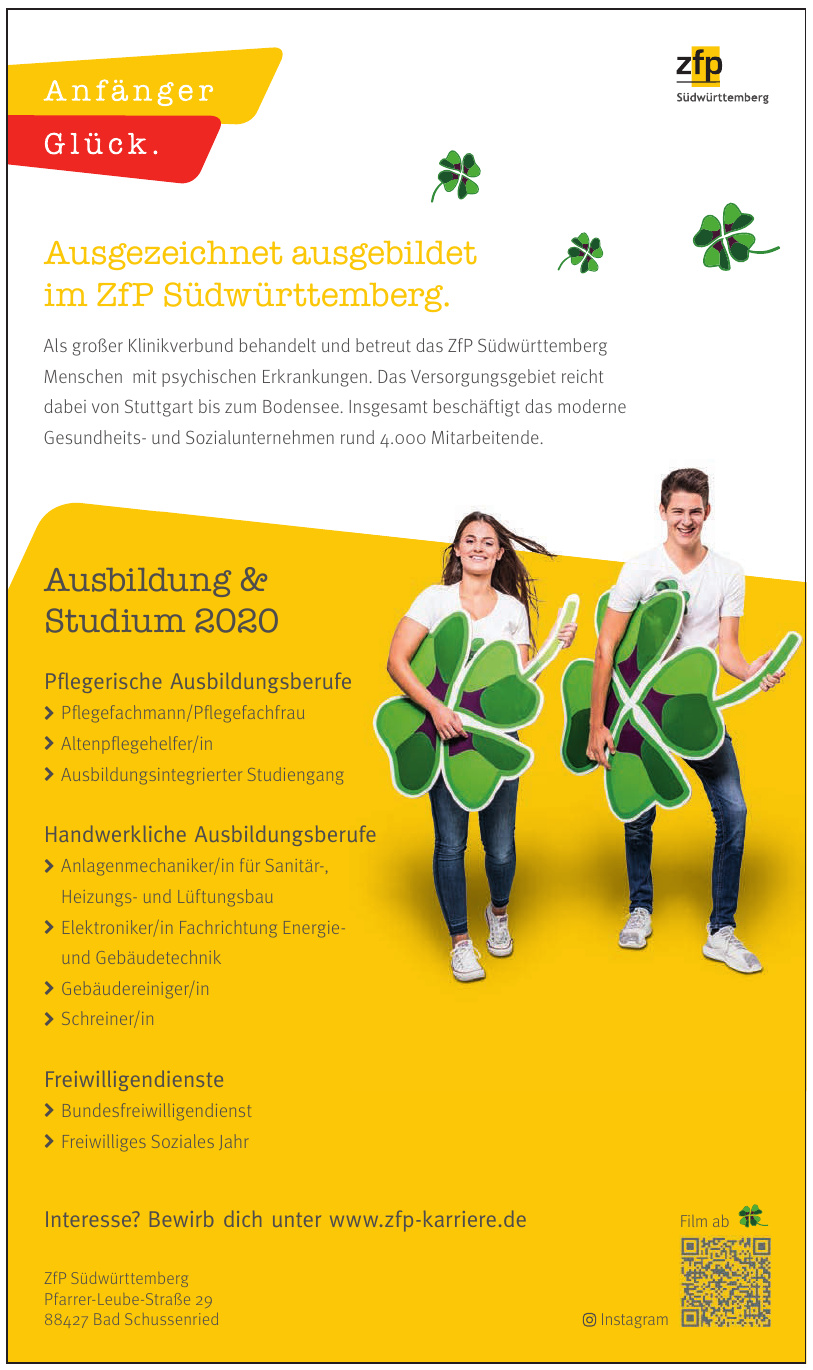 ZfP Südwürttemberg ZfP Südwürttemberg