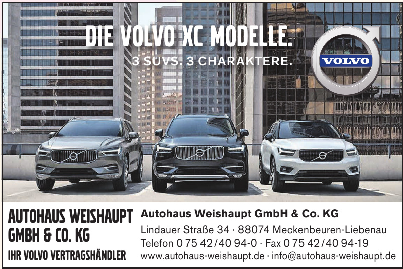 Autohaus Weishaupt GmbH & Co. KG Autohaus Weishaupt GmbH & Co. KG