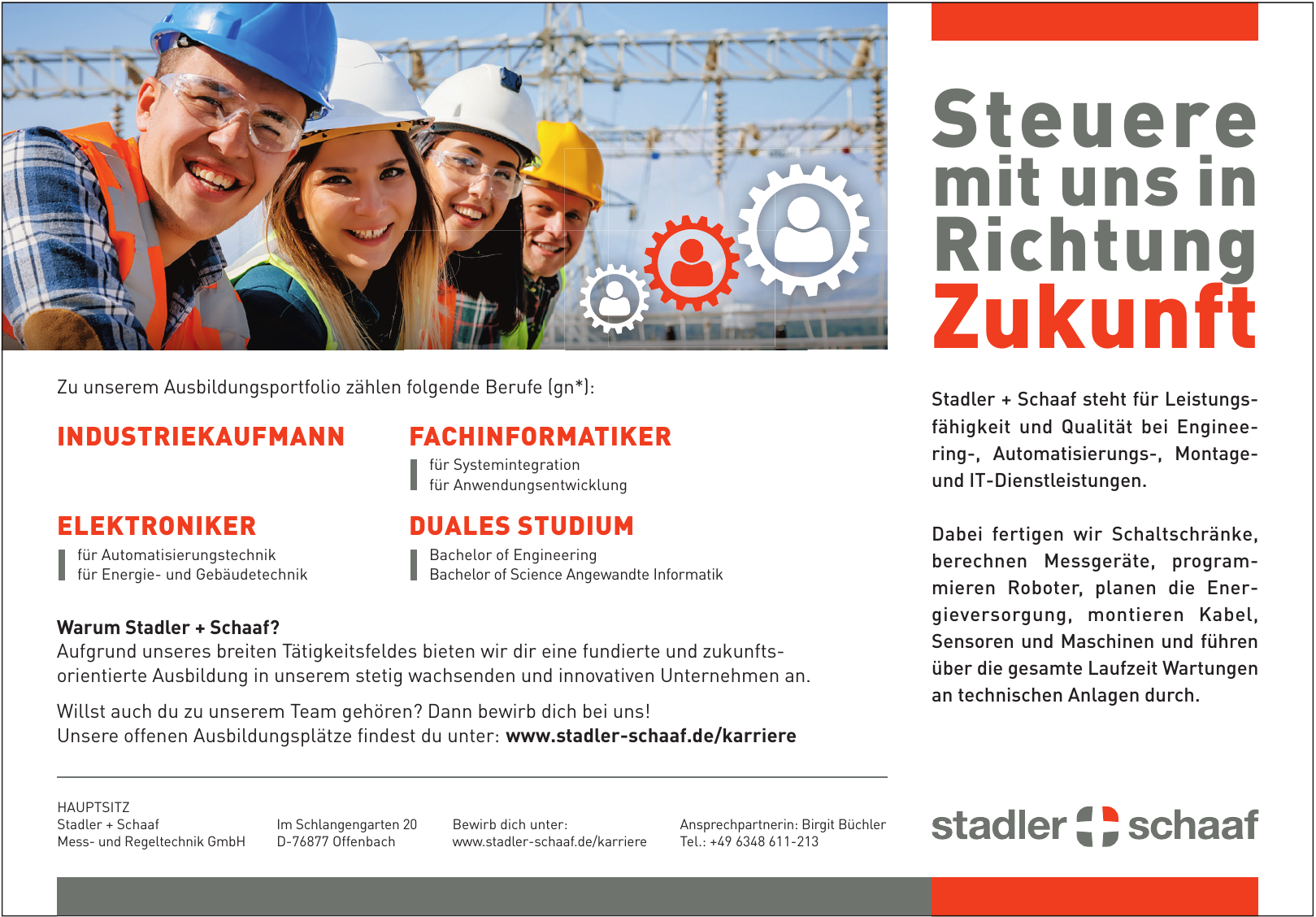 Stadler + Schaaf Mess- und Regeltechnik GmbH Stadler + Schaaf Mess- und Regeltechnik GmbH