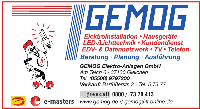 GEMOG Elektro-Anlagen GmbH GEMOG Elektro-Anlagen GmbH