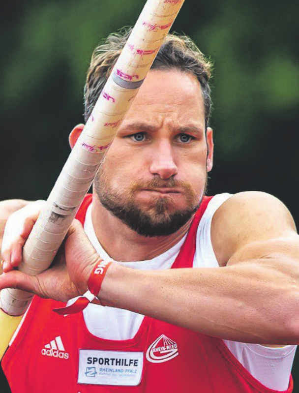 Kazmireks Bestwert beim Stabhochsprung beträgt 5,20 Meter. Bild: KJ Peters Kazmireks Bestwert beim Stabhochsprung beträgt 5,20 Meter. Bild: KJ Peters