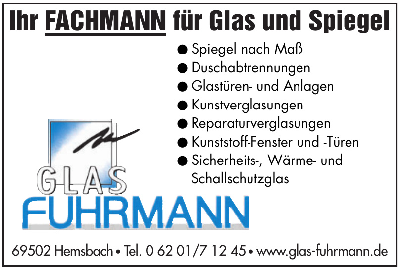 Glas Fuhrmann