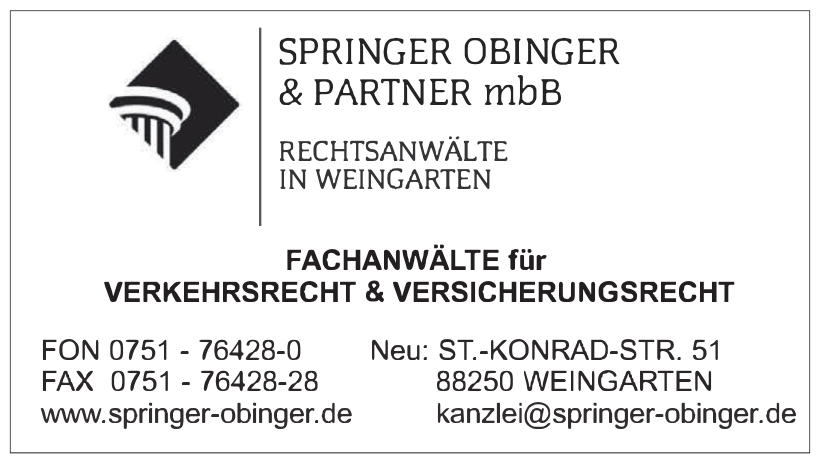 Rechtsanwalt Gerhard Obinger Rechtsanwalt Gerhard Obinger