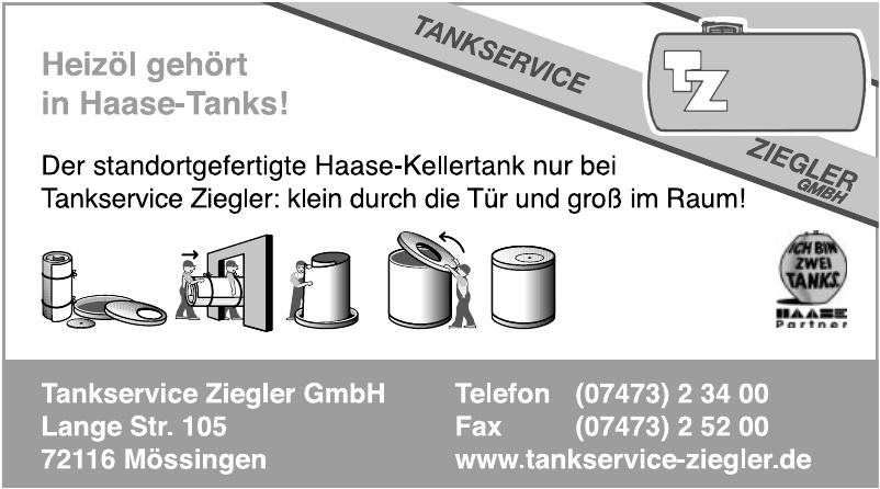 Tankservice Ziegler GmbH Tankservice Ziegler GmbH