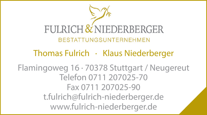 Fulrich & Niederberger Bestattungen