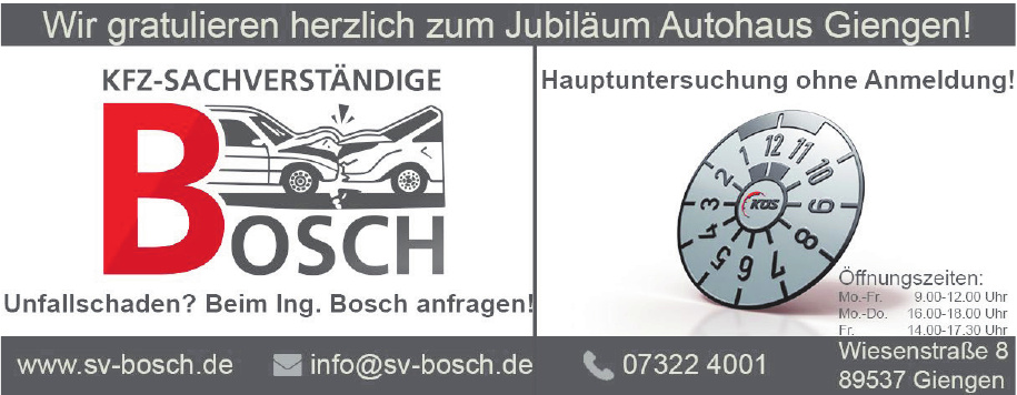 Bosch KFZ-Sachveständige