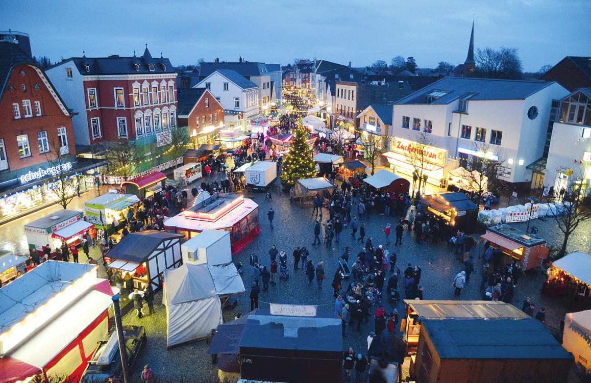 Weihnachtsmärkte Barmstedt: Marktplatz & Schlossinsel