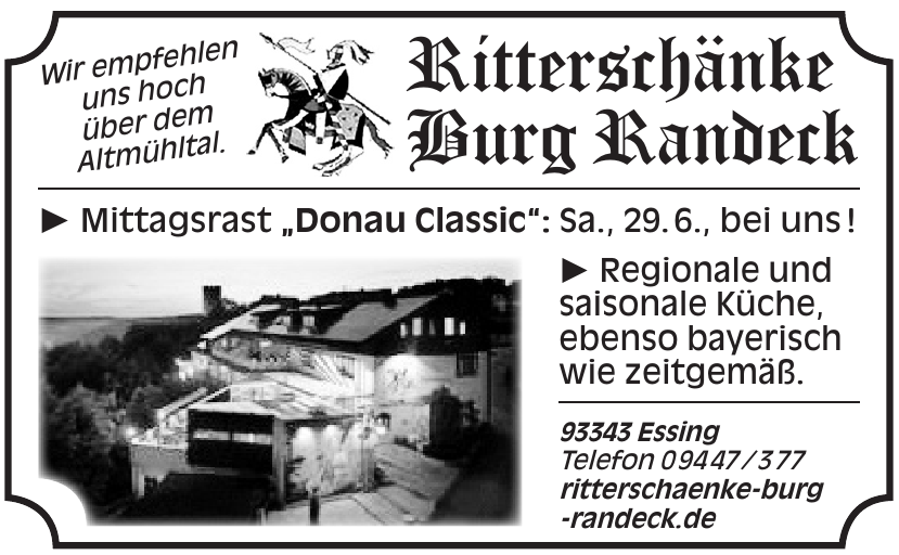 Ritterschänke Burg Randeck Ritterschänke Burg Randeck
