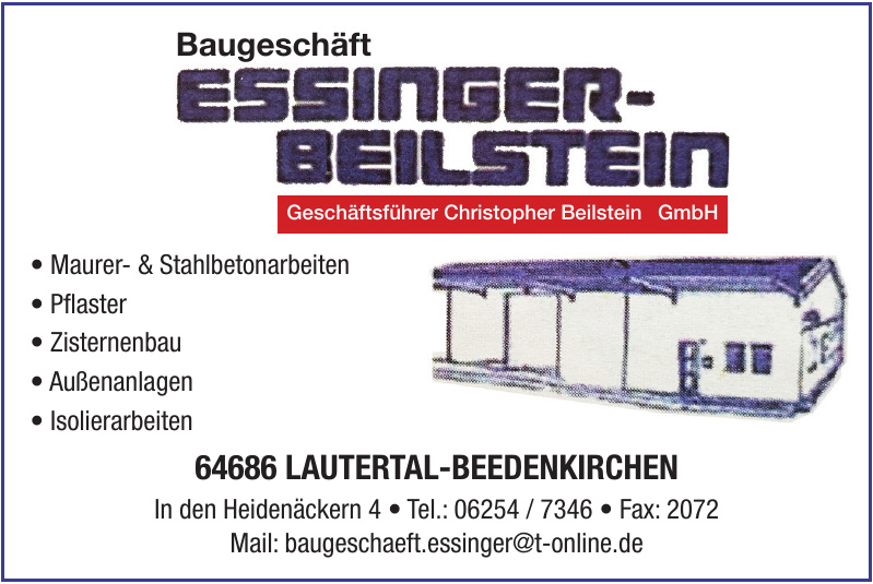Baugeschäft Esslinger-Belstein GmbH