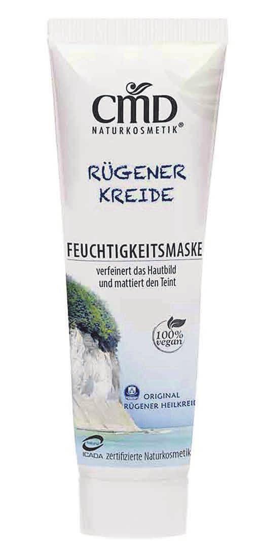 Die Mineral Rügener Kreide Produkte sind zu 100% vegane Naturkosmetik ohne tierische Rohstoffe. Foto: Rügener Kreide Die Mineral Rügener Kreide Produkte sind zu 100% vegane Naturkosmetik ohne tierische Rohstoffe. Foto: Rügener Kreide