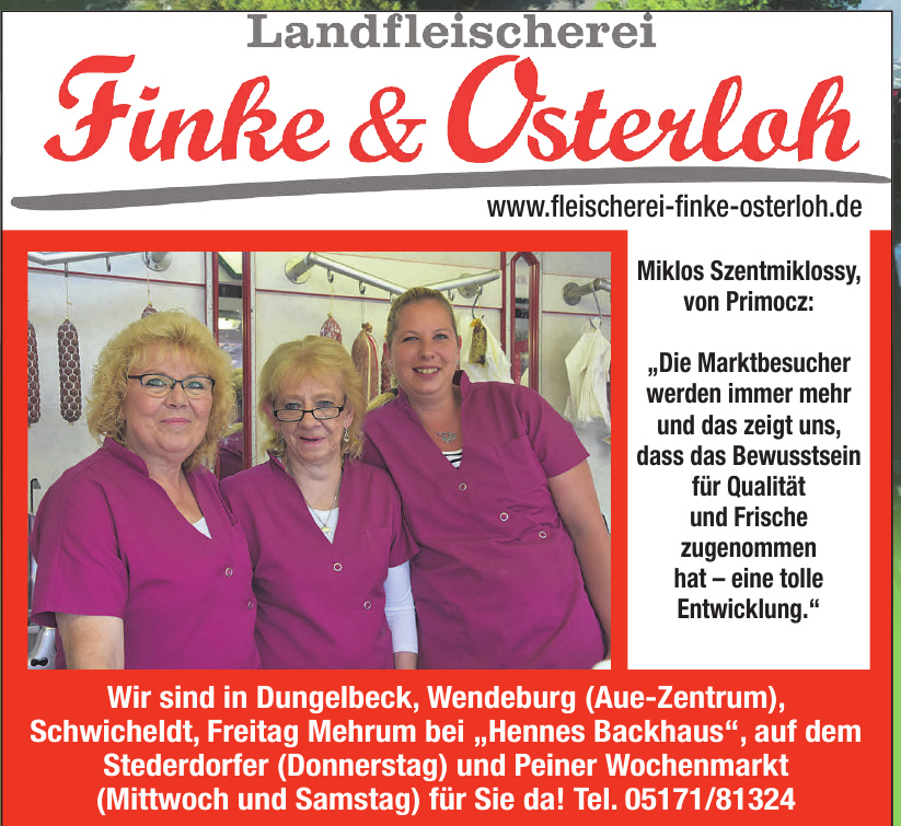 Landfleischerei Finke & Osterloh Landfleischerei Finke & Osterloh