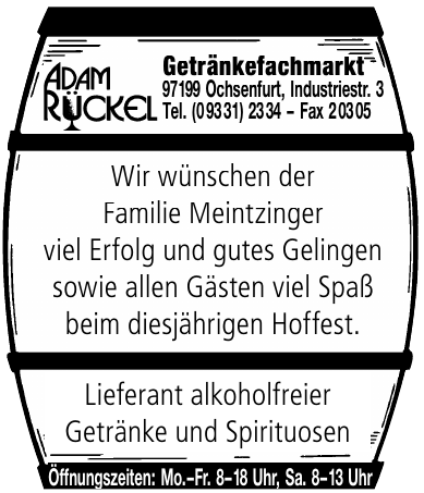 Adam Rückel Getränkefachmarkt Adam Rückel Getränkefachmarkt