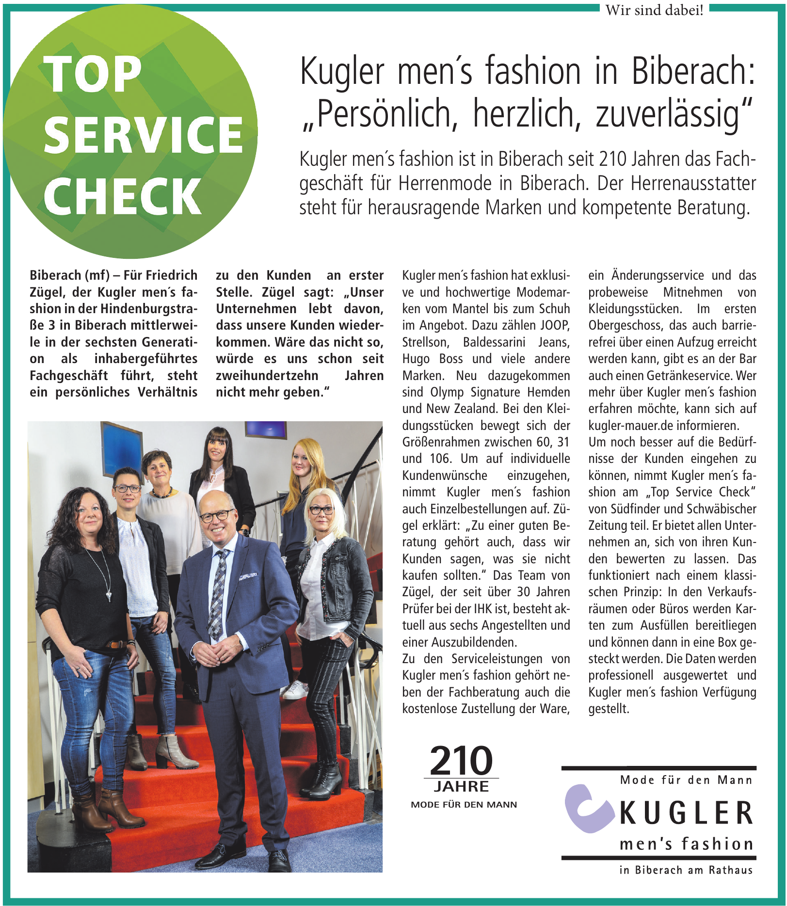 Kugler Men´s Fashion Kugler Men´s Fashion