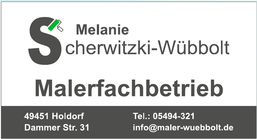 Malerfachbetrieb Melanie Scherwitzki-Wübbolt