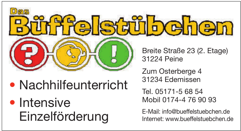 Das Büffelstübchen Das Büffelstübchen