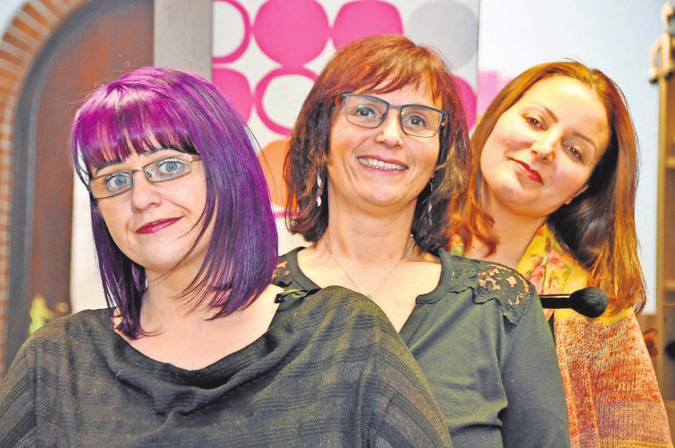 Ein perfektes Team: Jasmin Preuschhoff (von links), Nicole Beier und Leila Ghrair. Foto: Archiv Ein perfektes Team: Jasmin Preuschhoff (von links), Nicole Beier und Leila Ghrair. Foto: Archiv
