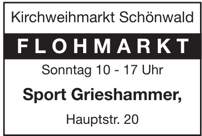 Kirchweihmarkt Schönwald Kirchweihmarkt Schönwald