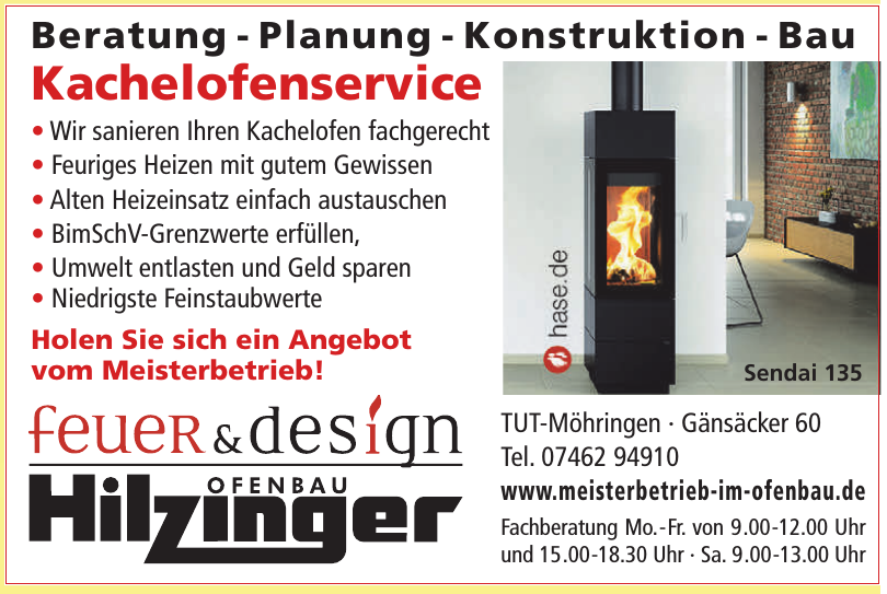 Hilzinger Ofenbau Hilzinger Ofenbau