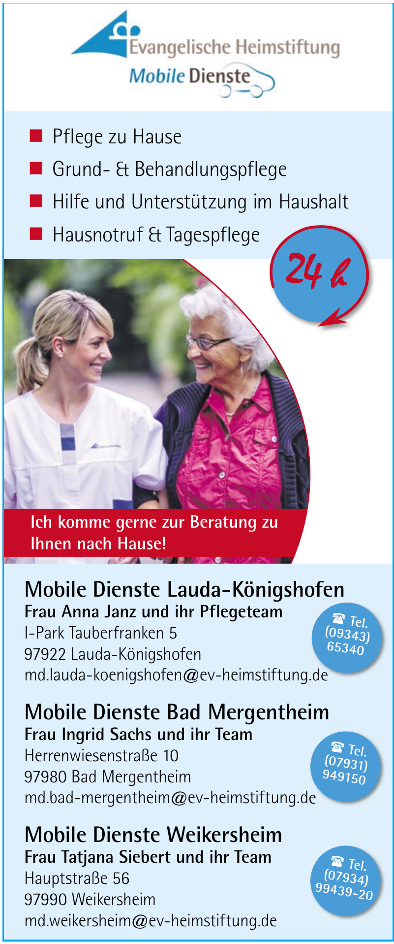 Mobile Dienste Lauda-Königshofen Mobile Dienste Lauda-Königshofen