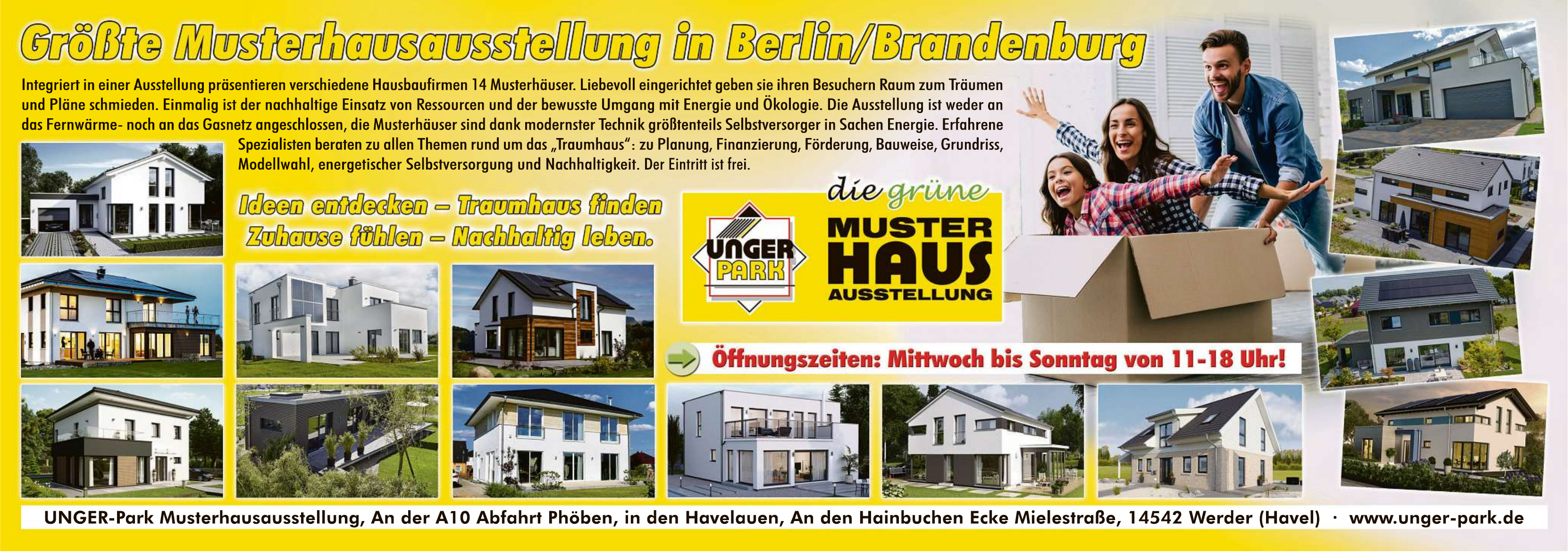 UNGER-Park Musterhausausstellung UNGER-Park Musterhausausstellung