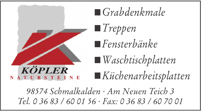 Köpler Natursteine Köpler Natursteine